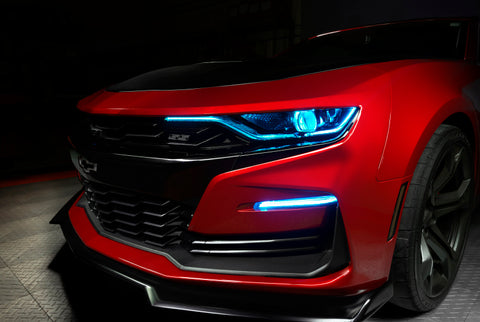 Oracle 19-21 Chevy Camaro SS/RS RGBW+A Headlight DRL Kit - ColorSHIFT w/ BC1 Controller - 1419-335