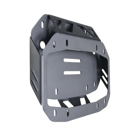 Westin 18-19 Jeep Wrangler JL WJ2 Spare Tire Relocator - Textured Black - 59-89005
