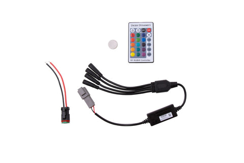 Diode Dynamics RGBW 24-Key M8 RF Controller - DD3040