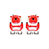 Power Stop 2007 Chevrolet Cobalt Front Red Calipers w/Brackets - Pair - S4880