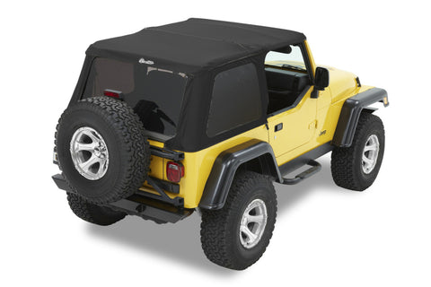 Bestop 97-06 Jeep Wrangler TJ A-Top Trektop (Black Diamond Tinted Windows No Door Skins Included) - 52820-35