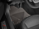 WeatherTech 2019+ Chevrolet Silverado 1500 Crew Cab Front Rubber Mats - Cocoa - W489CO