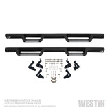 Westin/HDX Stainless 15-18 Ford F-150 SC/17-18 F-250/F-350 CC Drop Nerf Step Bars - Textured Black - 56-139452