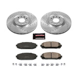 Power Stop 14-16 Jeep Cherokee Front Z23 Evolution Sport Brake Kit - K6540