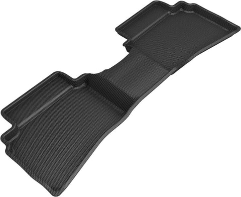 3D MAXpider 20-21 Hyundai Venue Kagu 2nd Row Floormats - Black - L1HY10221509