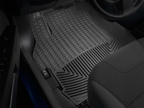 WeatherTech 2015+ Ford Explorer Front Rubber Mats - Black - W344