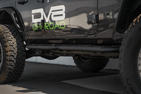 DV8 Offroad 18-23 Jeep Wrangler JL 4 Door Body/Pinch Weld Mounted Step - SRJL-08