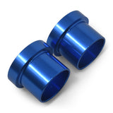 Russell Performance -6 AN Tube Sleeve 3/8in dia. (Blue) (2 pcs.) - 660650