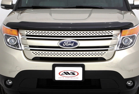 AVS 11-15 Ford Explorer (Excl. Sport Model) High Profile Bugflector II Hood Shield - Smoke - 25164