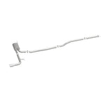 MagnaFlow Cat Back, SS, 2.5in, Street, Single Straight Pass. Polished 4in Tip, 2015 Ford Fusion 2.5L - 19096