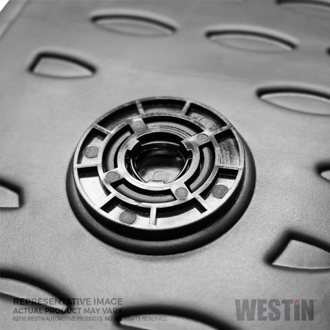 Westin 09-16 Audi A4 Sedan Profile Floor Liners Front Row - Black - 74-02-01008