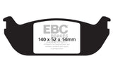 EBC 03-06 Lincoln Aviator 4.6 Yellowstuff Rear Brake Pads - DP41686R