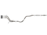 aFe Takeda 2-1/2in to 3in SS-304 Cat-Back Exhaust w/ C/F Tips 13-17 Hyundai Veloster L4-1.6L - 49-37018-C