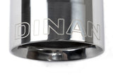 Dinan Double-Walled 4in Clamp-On Exhaust Tip - Polished - 4in Outlet / 2.75in Inlet - D663-0600-BOX