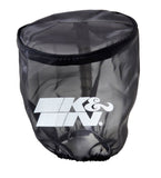 K&N Precharger Round Straight Air Filter Wrap Black - 4.5in ID x 5in H - 22-8013PK