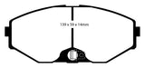EBC 93-97 Infiniti J30 3.0 Redstuff Front Brake Pads - DP31471C