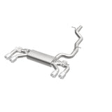 MagnaFlow Sys C/B 2015-2017 Volkswagen Golf R 3in Polished SS Quad Tip Split Rear Exit - 19165
