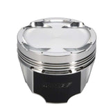 Manley Mitsubishi Evo VIII/IX 4G63/4G63T 86mm Bore 8.5:1 Comp Ratio -12.1cc Dish T/T Piston Set - 606310CE-4