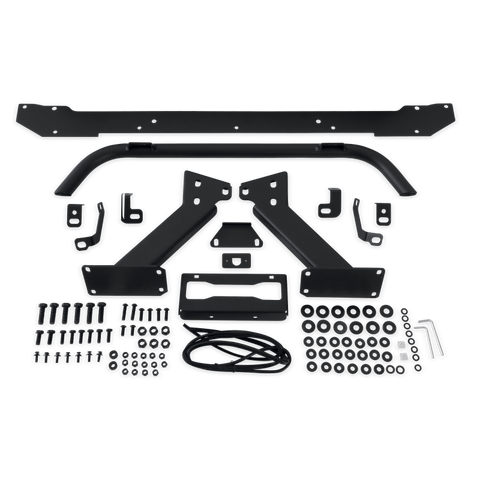 Body Armor 4x4 18-21 Subaru Crosstrek HiLine Front Winch Bumper - SU-19339