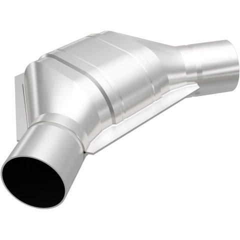 MagnaFlow Universal Catalytic Converter 2.5 Angled In/Out - 91086