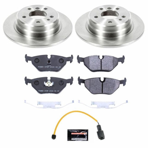 Power Stop 1989 BMW 525i Rear Track Day Brake Kit - TDBK7336
