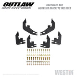 Westin 15-19 Chevrolet/GMC Colorado/Canyon Crew Cab Outlaw Nerf Step Bars - 58-53155