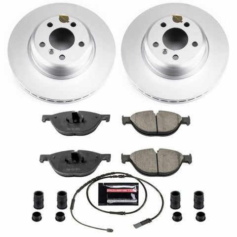 Power Stop 12-13 BMW 528i Front Z23 Evolution Sport Coated Brake Kit - CRK7162