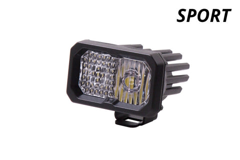 Diode Dynamics Stage Series 2 In LED Pod Sport - White Flood Standard RBL Each - DD6394S