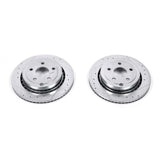 Power Stop 11-17 Chevrolet Caprice Rear Evolution Drilled & Slotted Rotors - Pair - AR82137XPR