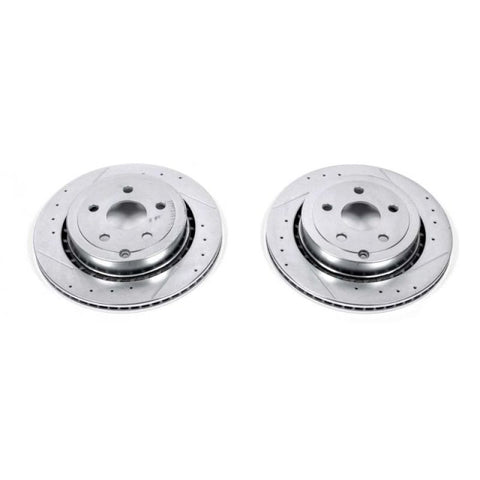Power Stop 11-17 Chevrolet Caprice Rear Evolution Drilled & Slotted Rotors - Pair - AR82137XPR