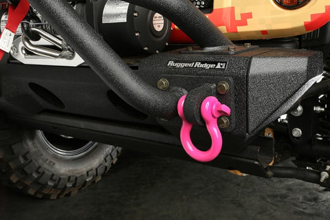 Rugged Ridge Pink 3/4in D-Ring Shackles - 11235.09