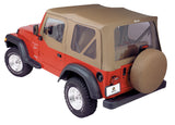 Bestop A-Top For OEM - 97-02 Jeep Wrangler TJ Replace (Spice Clear Windows Door Skins Included) - 51121-37