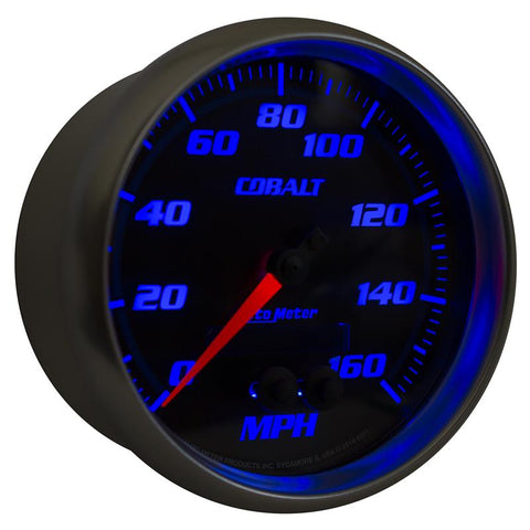 Autometer Cobalt 5in 0-140MPH In-Dash Electronic GPS Programmable Speedometer - 6281