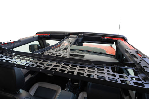 Addictive Desert Designs21-23 Ford Bronco Overhead Molle Panels - AC2302901NA