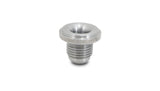 Vibrant -6 AN Male Weld Bung (7/8in Flange OD) - Mild Steel - 11251