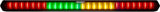 Rigid Industries 28in Chase Light Bar Universal - Rear Facing 27 Mode 5 Color LED Light Bar - 901802