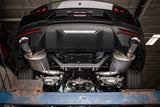 Corsa 24+ Ford Mustang GT Conv. Xtreme Cat-Back Ex. Sys. 3.0in Dual Rear Ex w/4.5in StraightCut Tips - 21271