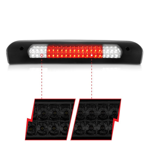 ANZO 2002-2008 Dodge Ram 1500 LED 3rd Brake Light Smoke B - Series - 531081