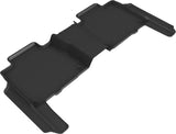 3D MAXpider 20-21 Mercedes GLS-Class (No Executive Rear Seat Package) Kagu 2nd Row Floormats - Black - L1MB13021509