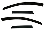 AVS 10-13 Mazda 3 (5 Door Sport) Ventvisor Outside Mount Window Deflectors 4pc - Smoke - 94325