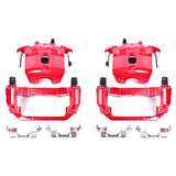 Power Stop 03-07 Nissan Maxima Front Red Calipers w/Brackets - Pair - S2806