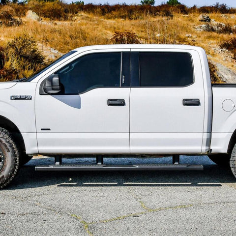 Westin Ram 15-21 Ford F-150 / 17-21 Ford F-250 & F350 Crew Cab R5 XD Nerf Step Bars - Black - 28-521095