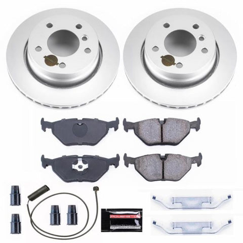Power Stop 98-99 BMW 323i Rear Z23 Evolution Sport Coated Brake Kit - CRK615