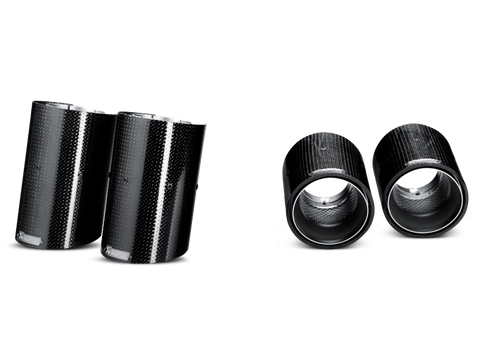 Akrapovic 07-13 BMW M3 (E90/E92/E93) Tail Pipe Set (Carbon) - TP-CT/3