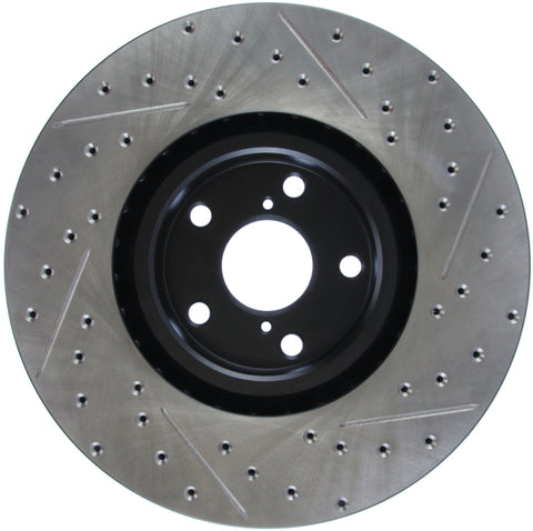 StopTech 14 Lexus IS Slotted & Drilled Front Righ Rotor - 127.44185R