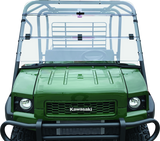 QuadBoss 09-22 Kawasaki KAF620M Mule 4010 4x4 Windbreak Folding Windshield - 375789