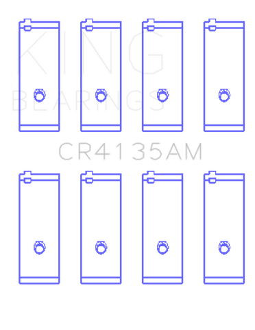 King 85-01 Toyota 5SFE L4 DOHC 16 Valves (Size STD) Rod Bearing Set - CR4135AM