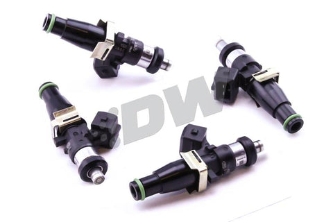 DeatschWerks 95-99 Mitsubishi Eclipse 4G63T / 03-06 EVO 8/9 Bosch EV14 1500cc Injectors (Set of 4) - 16M-09-1500-4