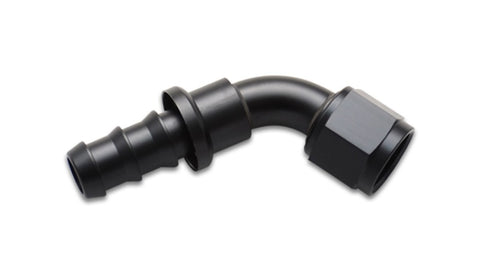 Vibrant Push-On 60 Degree Hose End Elbow FittingSize -8AN - 22608