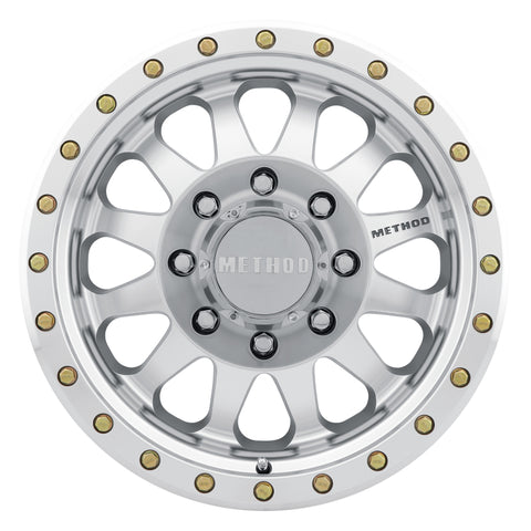 Method MR304 Double Standard 20x10 -18mm Offset 8x170 130.81mm CB Machined/Clear Coat Wheel - MR30421087318N